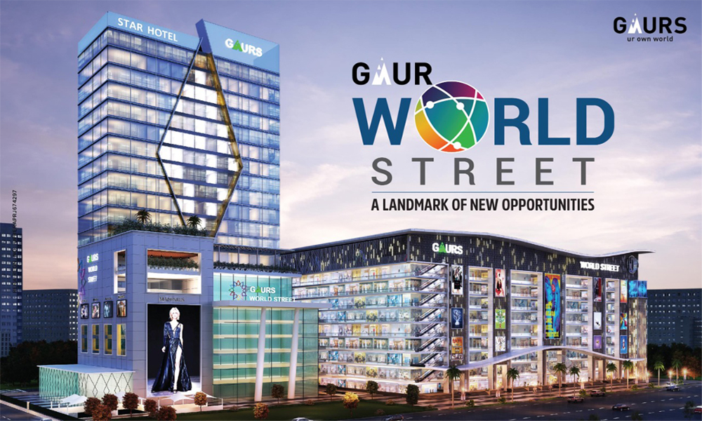 Gaur World Street,  Noida Extension