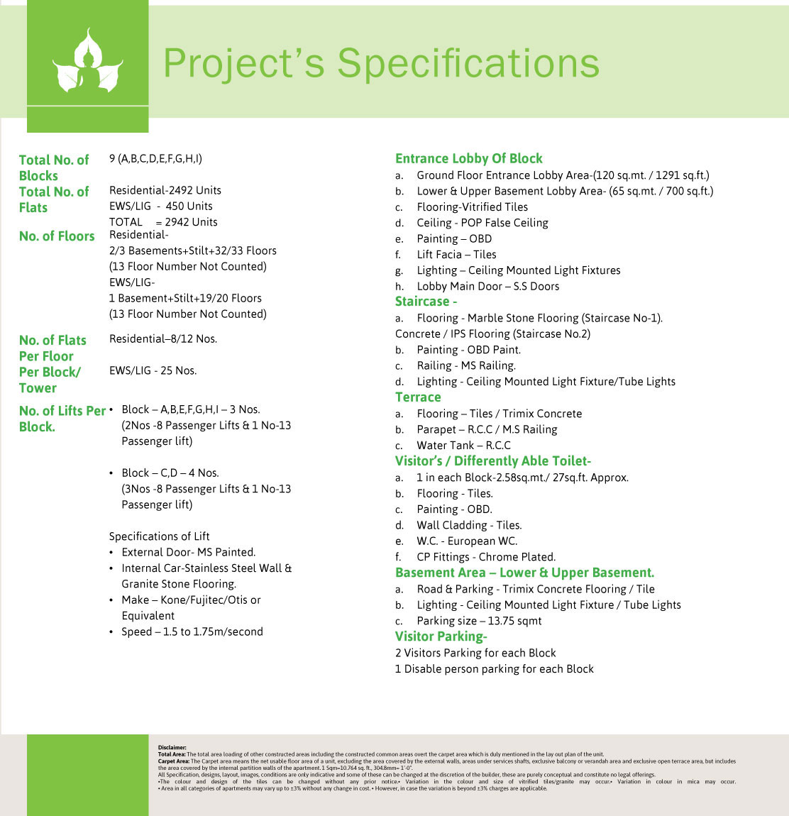 specification